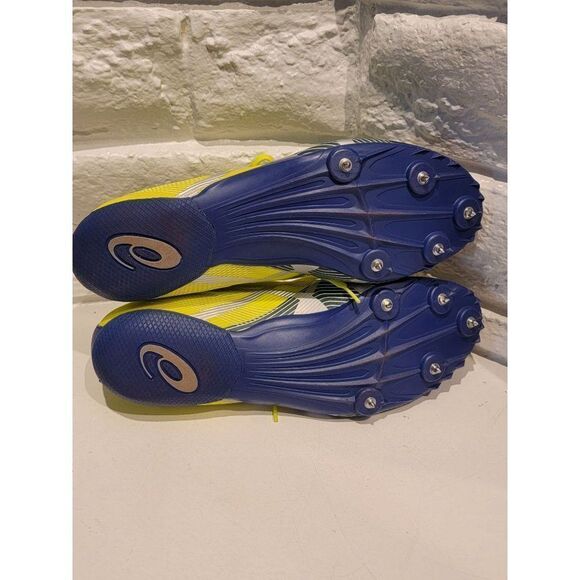 Asics Mens Hypersprint 6 G500Y  Running Cleats Shoes Sneakers size 10 - Picture 8 of 9